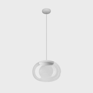 La Mariée LED hanglamp, transparant, Ø 28 cm Stilnovo - Woonkamer - Designer - Glas - 1 lamp