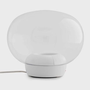 La Mariée LED tafellamp, transparant, 28,5 cm Stilnovo - Woonkamer - Designer - Glas - Met lampenkap