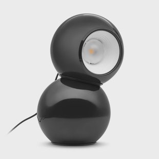 Gravitino LED tafellamp, zwart, hoogte 24,9 cm Stilnovo - Woonkamer - Designer - Metaal