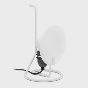Bugia LED tafellamp, wit, hoogte 26,3 cm Stilnovo - Woonkamer - Designer - Metaal - 1 lamp