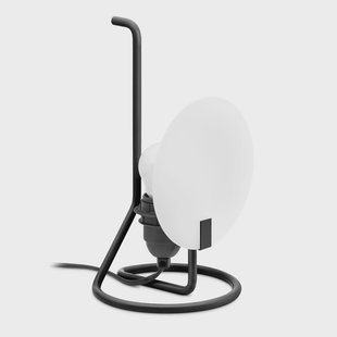 Bugia LED tafellamp, zwart, hoogte 26,3 cm Stilnovo - Woonkamer - Designer - Metaal - 1 lamp