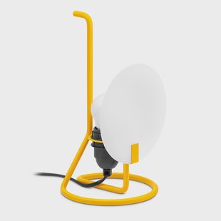 Bugia LED tafellamp, geel, hoogte 26,3 cm Stilnovo - Woonkamer - Designer - Metaal - 1 lamp