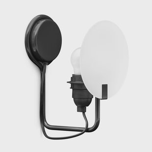 Bugia LED wandlamp, zwart, 1-lamp Stilnovo - Woonkamer - Designer - Metaal - 1 lamp