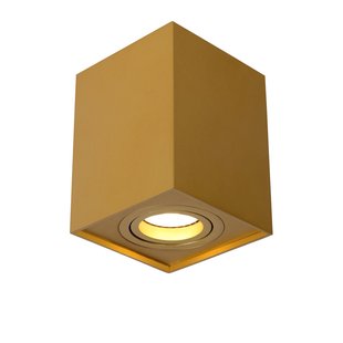 Lucide Plafondlamp Tube Goud Gu10