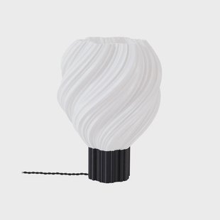 Nuvia tafellamp, hoogte 39,1 cm, wit, 3D-print Lindby - Woonkamer - Modern - Kunststof - 1 lamp