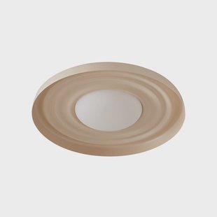 Waves LED wandlamp, beige, Ø 43 cm, metaal Lindby - Woonkamer - Modern - 1 lamp