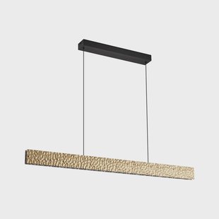 Nivara LED hanglamp 117 cm metaal goud Lucande - Woonkamer - Modern - 1 lamp