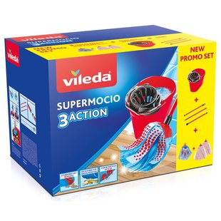 Vileda Supermocio Mopset Box