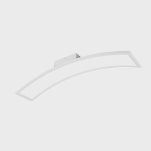 Reality Leuchten LED plafondlamp Sigma, wit, 3000 K, 2600 lm, metaal