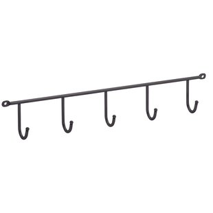 Walteco Vijfvoudige Sleutelhaken Zwart