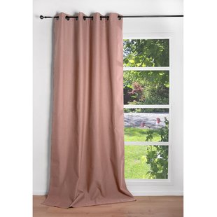 Helsinki Verduisterend Kant En Klaar Gordijn Roze 135 X 260 Cm