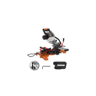 Worx Afkortzaag Wx845.9 - 20v Accu (zonder Accu) - Met Lasergeleider