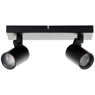 Aquavive Plafondspot Irminio Zwart 2xgu10 5w