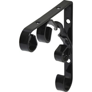 Duraline Plankdrager Ornament Zwart 10x10cm 10pp