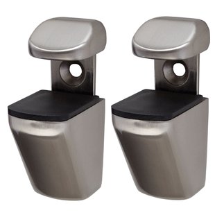 Duraline Plankdrager Clip Mini S/2 Geborsteld Nikkel 4pp