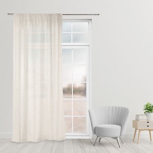 Sahara Vitrage Kant En Klaar Wit 140 X 245 Cm