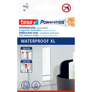 Tesa® Powerstrips Waterproof Strips Xtra Large