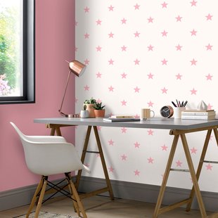 Vliesbehang Friends & Coffee 16649 - Lichtroze - Wit - 10,05 M X 53 Cm