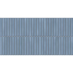 Deco Lingot Wandtegel - Blauw - 32x62,5 Cm - 1,00 M²