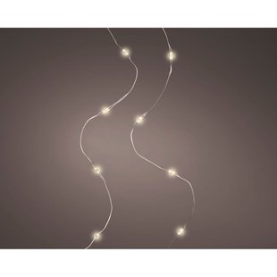 Decoris Micro Led Kerstverlichting - 200 Led's - Warm Wit - 9,95m - Binnen & Buiten