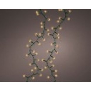 Decoris Kerstverlichting Met 8 Functies Lichtsnoer - 400 Led's - Klassiek Wit - 10m - Binnen & Buiten