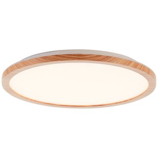 Brilliant Plafondlamp Tuco Hout ⌀29cm 16w