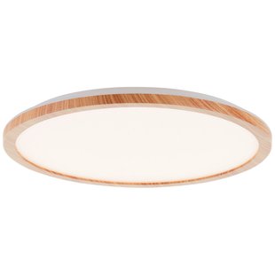 Brilliant Plafondlamp Tuco Hout ⌀33cm 20w