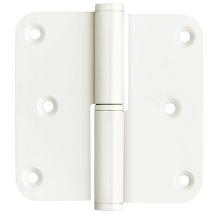Cando Scharnier Tiel - Wit - Links - 76x76mm