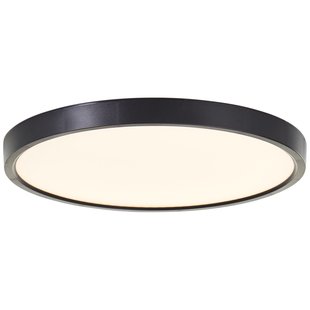 Brilliant Plafondlamp Galo Zwart ⌀30cm 18w
