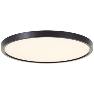 Brilliant Plafondlamp Galo Zwart ⌀40cm 24w