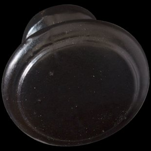 Bertomani Meubelknop - Ijzer - Zwart - 32mm - Set Van 2