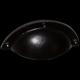 Bertomani Komgreep - Aluminium Zwart - 78mm - 2 Stuks