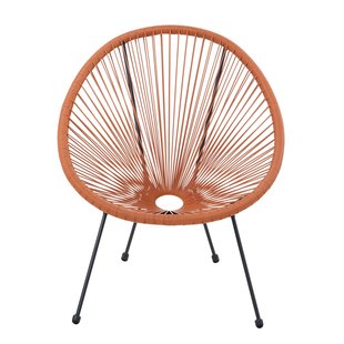 Tuinstoel Acapulco Rotan/staal Terracotta