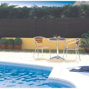 Nortene Windscherm Recynet Plus - Synthetisch - Zwart - 100x300cm