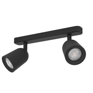 Eglo Opbouwspot Camaldoli - Zwart - 2xgu10