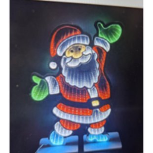 Central Park Spiegel Infinity Santa Lamp - Multicolor - 61cm