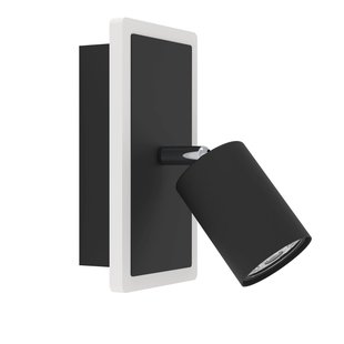 Eglo Wandlamp Rimbocchi - Zwart - Warm Wit - 7w