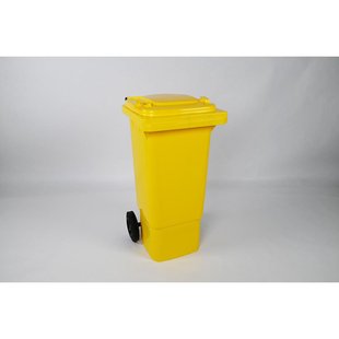2 Wielcontainer 80l Geel