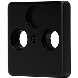 Sencys Afdekplaat Ottawa - Mat-zwart