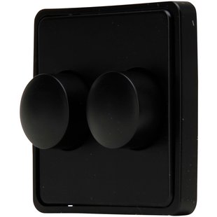 Sencys Duodimmerplaat Ottawa - Mat-zwart