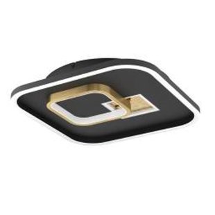 Eglo Plafondlamp Tiriolo - Zwart - Goud - 25,4w