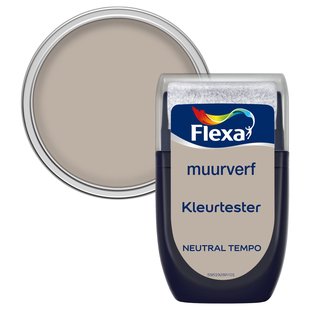 Flexa Kleurtester Verftester - Mat - Neutral Tempo - 30ml