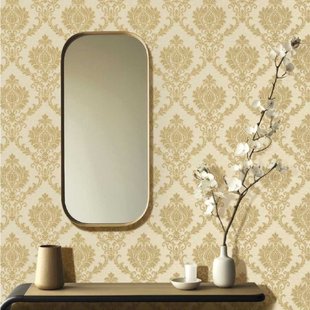 Vliesbehang Classic & Elegant 23642 - Geel-goud - Metallic - 10,05 M X 53 Cm