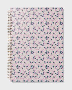 HEMA Plakboek 24.7x32.6cm blanco bloemen (multi)