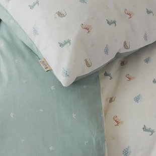 Walra katoenen dekbedovertrek kinderbed (120x150 cm)