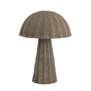 Light & Living - Tafellamp CHRISTIO - Ø29x37cm - Grijs