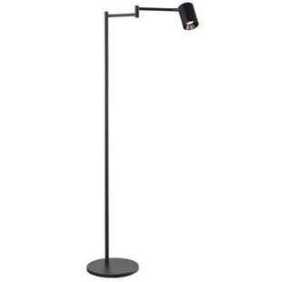 Freelight Vloerlamp Picchio Zwart Zwenkarm LED 5.4 Watt incl.