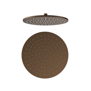 Hoofddouche BWS Sensa Rond 30 cm Geborsteld Brons PVD