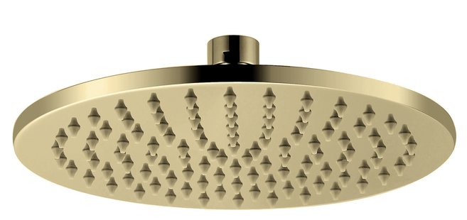 Hoofddouche BWS Sensa Rond 30 cm Geborsteld Goud PVD