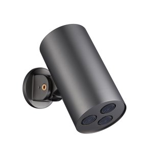 Hoofddouche BWS Sensa Cilinder Muurmontage Gunmetal PVD